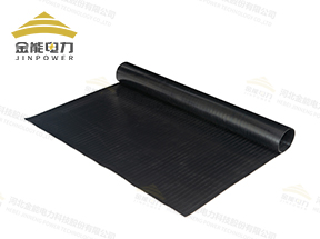 均匀条纹防滑绝缘胶垫,防滑绝缘橡胶板,黑色防滑橡胶板