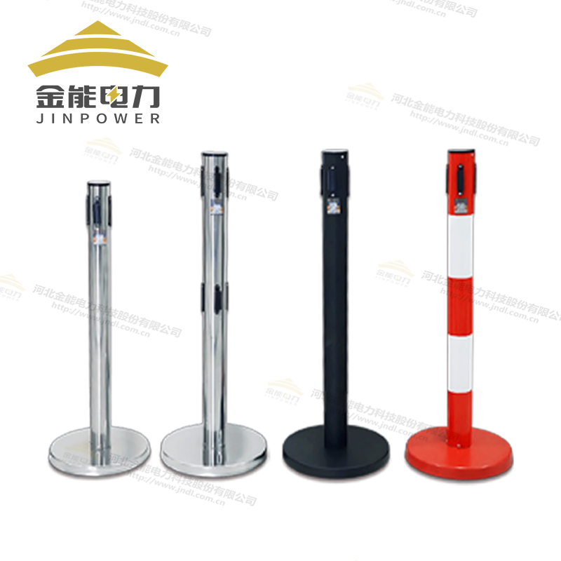 不锈钢/玻璃钢伸缩围栏（带式） 银行机场一米线